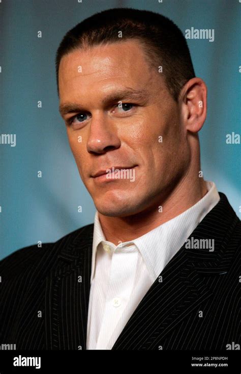 Professional Wrestler And Actor John Cena Poses For A Portrait