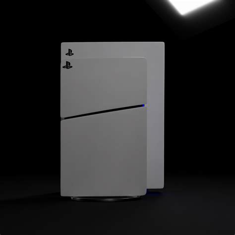 Ps5 Slim 3d Model And Ps5 Fat 3d Model Size Comparison R Playstation