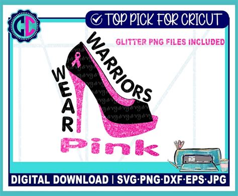 Breast Cancer Svg Warriors Wear Pink Svg Relay For Life Svg Etsy