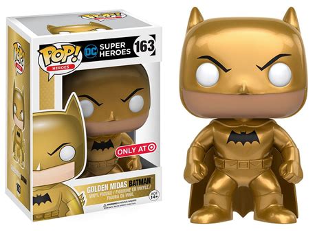 Dc Super Heroes Funko Pop Golden Midas Batman 163 Big Apple