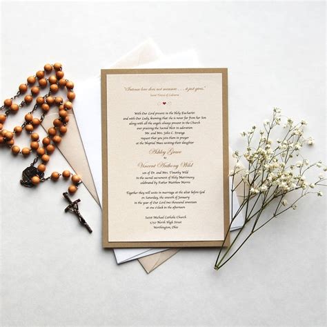 Catholic Wedding Invitation Templates Plan Your Dream Wedding With Zazzle