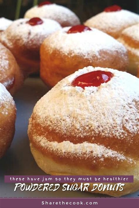 Powdered Sugar Donut Recipe Sharethecook