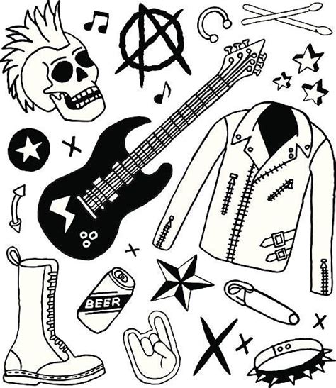 Punk Rock Illustrations Royalty Free Vector Graphics Clip Art Artofit