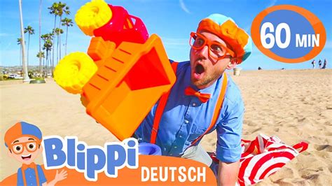 Blippi Deutsch Blippi Lernt Z Hlen Am Strand Abenteuer Und Videos