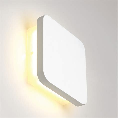 Square LED Plaster Wall Light - Creative Lighting Solutions