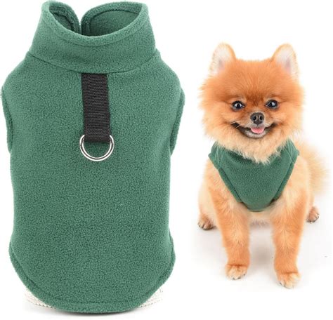 Amazon Smalllee Lucky Store Solid Color Puppy Fleece Vest