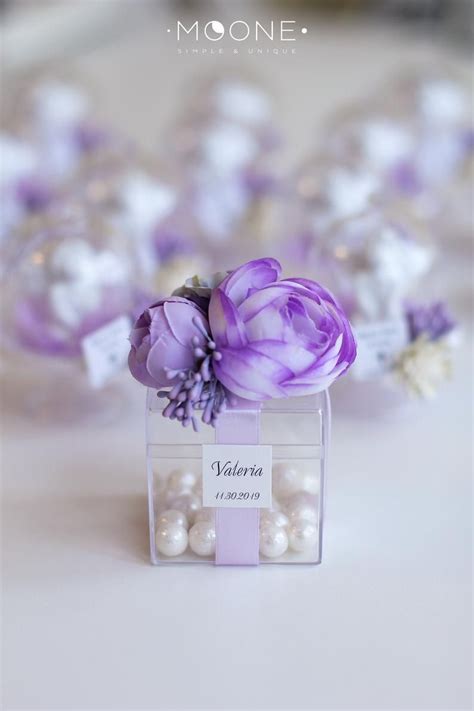 Retro Wedding Favours Purple Wedding Favors Wedding Favours Luxury