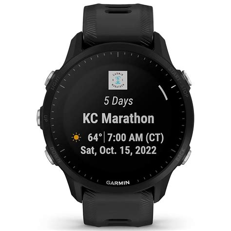 Relógio Garmin Forerunner 955 Preto 010 02638 10 No Paraguai