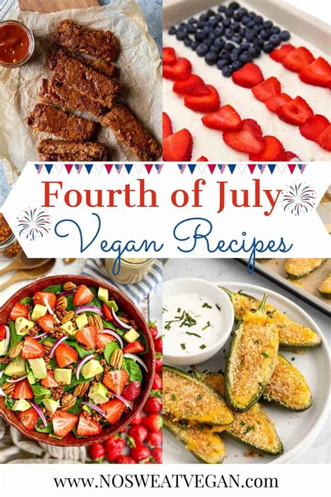 25 Vegan Fourth Of July Recipes No Sweat Vegan