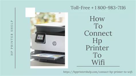 Ppt How To Connect Hp Printer To Wifi 1 8009837116 Connect Hp Wireless Printer Powerpoint