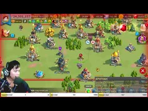 Pinoy Rise Of Kingdoms Streamer Wanted Sa Lost Kingdom Youtube