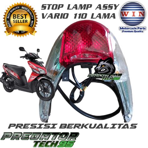 Jual Stoplamp Lampu Stop Rem Belakang Komplit Honda Vario 110 Karbu