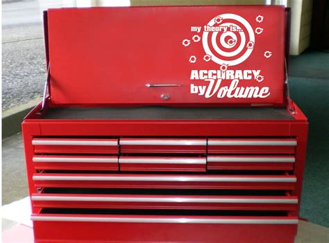 Accuracy By Volume Vinyl Decal