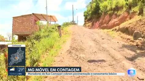 Vídeo MG Móvel volta pela terceira vez à Rua Camaçari em Contagem