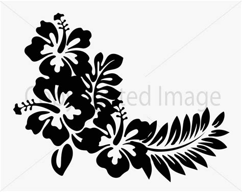 Hibiscus Flower Svg Hibiscus Svg Hawaiian Svg Hawaiian Flowers Svg