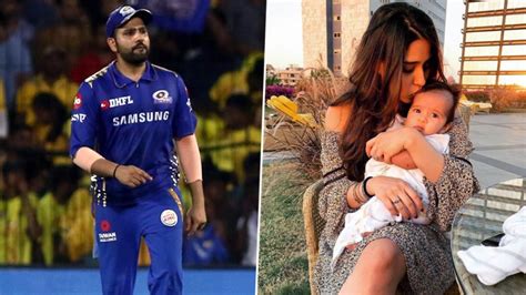 Mumbai Indians Shares Rohit Sharma Cute Family Picture With Wife Ritika ...