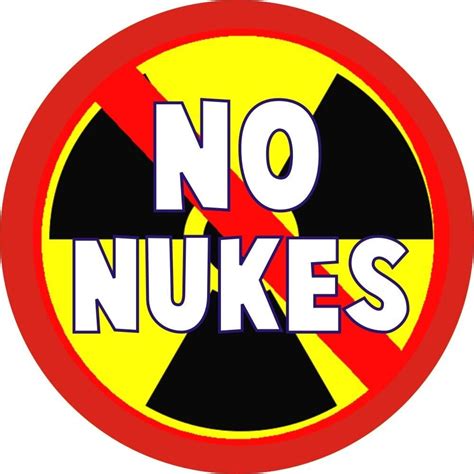 No More Nuclear Weapons