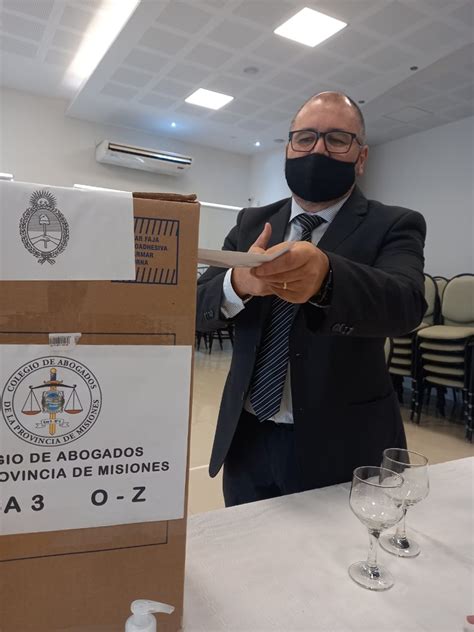 Fernando Orbe Se Impuso En Las Elecciones Del Colegio De Abogados De