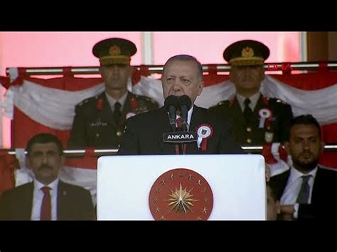 Cumhurbaşkanı Erdoğan Kara Harp Okulu Diploma Töreni nde Konuştu YouTube