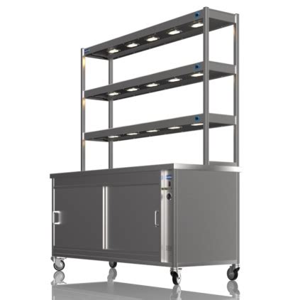 Hot Cupboard With Tier Heated Gantry Combination Mm Wide