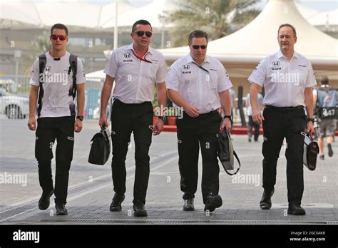 Mclaren Test Reserve Driver Eric Boullier Hi Res Stock Photography And