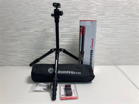 代購代標第一品牌－樂淘letao－【★02 3335】 中古 Manfrotto Element 三脚 Smart Clamp付（8415）