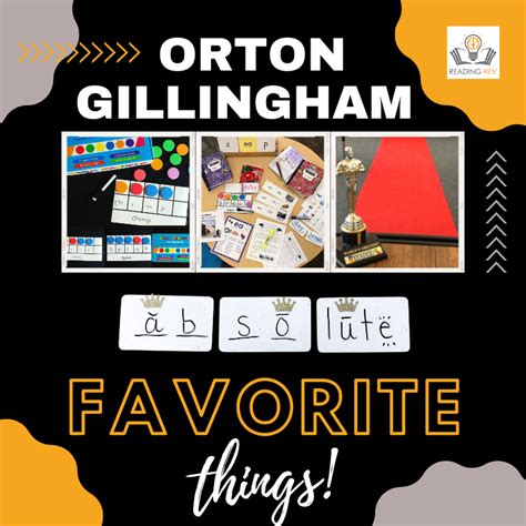 Orton Gillingham Multisensory Phonics Games Activities