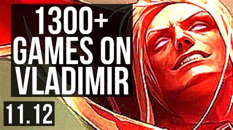 VLADIMIR Vs YASUO MID Quadra 1300 Games 19 3 10 1 6M Mastery