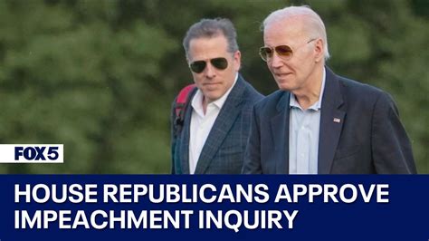 House Republicans Approve Impeachment Inquiry Into President Biden