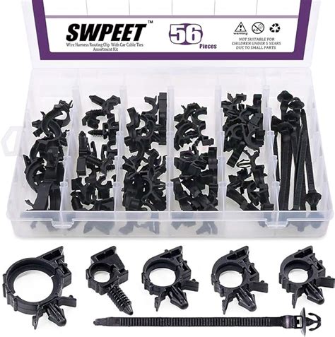 Amazon Swpeet Pcs Wire Harness Routing Clip Assortment With Car