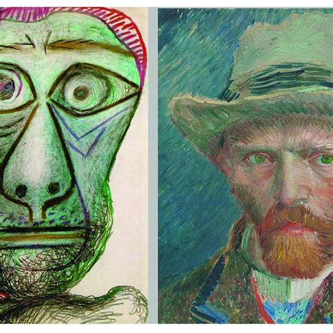 On The Left Pablo Picasso Self Portrait Facing Death 1972 Fuji Download Scientific