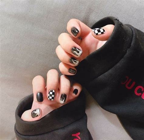 Pin By On Manicura De U As Mens Nails Fashion Nails Punk Nails