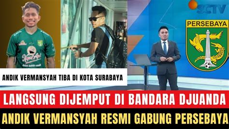 Selamat Datang Legenda Langsung Dikontrak Permanen Andik Vermansyah