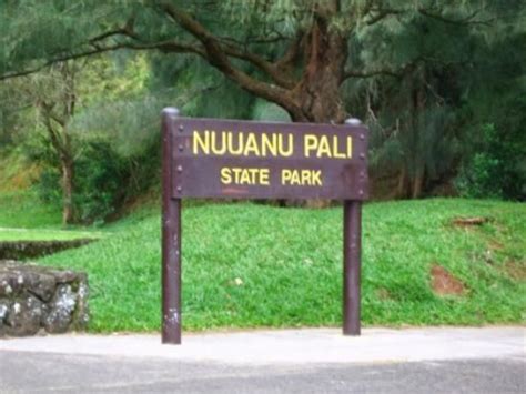 The site of the Battle of Nuuanu, where King Kamehameha I won the final battle to unite Oahu in ...