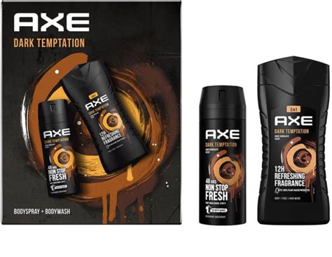 Axe Dark Temptation Coffret Cadeau Corps Notino Fr