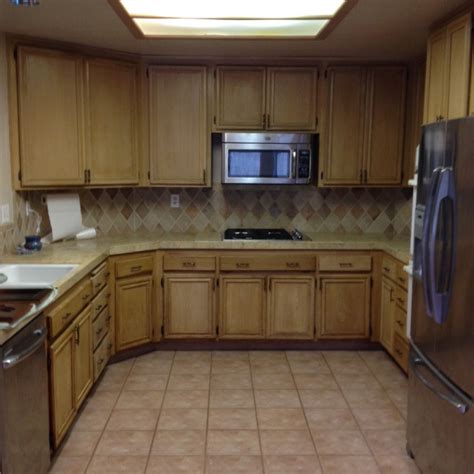 White Washed Oak Refinish Kitchen Cabinets