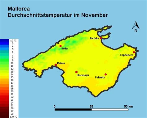 Mallorca Wetter Im November Temperatur Und Regen