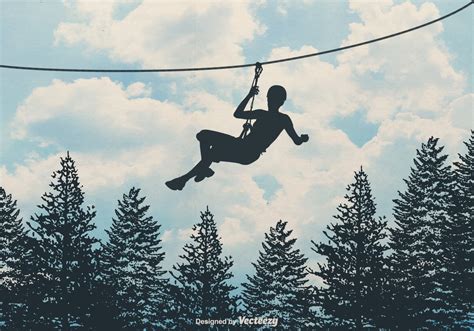 Free Zipline Vector Background 128875 Vector Art at Vecteezy