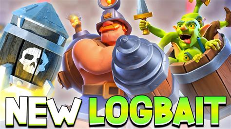 NEW BROKEN MIGHTY MINER LOG BAIT Clash Royale YouTube