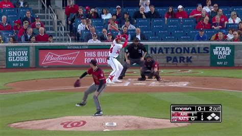 Robbie Ray Swinging Strike To Bryce Harper 05 03 2017 Atlanta Braves