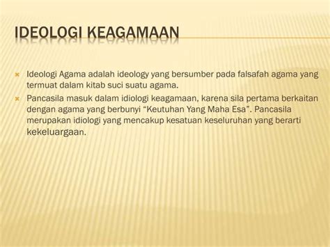 Pengertian Makna Dan Fungsi Ideologi Ppt