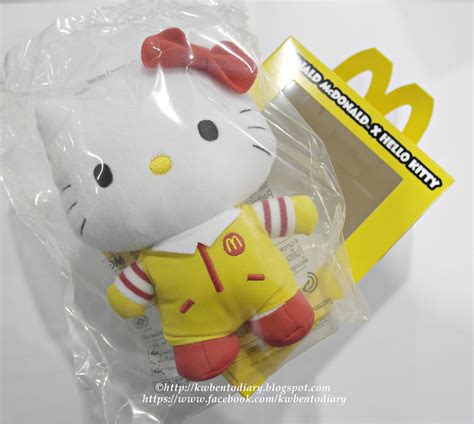 Karenwee's Bento Diary: Bento#May16~Ronald McDonald Hello Kitty Kyaraben