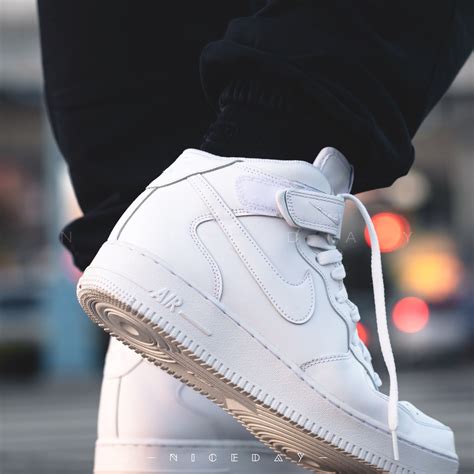 NICEDAY 現貨 Nike Air Force 1 全白 高筒 空軍一號 經典款 CW2289 111 zingala商店