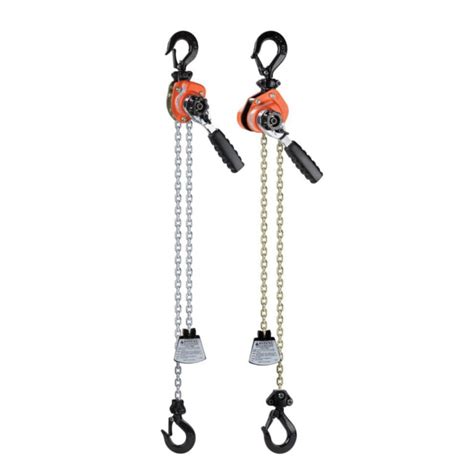 CM Series 603 Mini Lever Operated Chain Hoist 1 2 Ton 5 Ft Lift