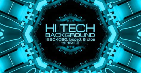 Hi Tech Background VJ Kit v2, Stock Video - Envato Elements