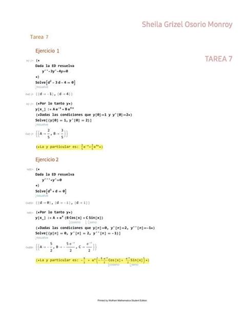 Tarea 7 Ecuaciones Diferenciales Sheila UDocz