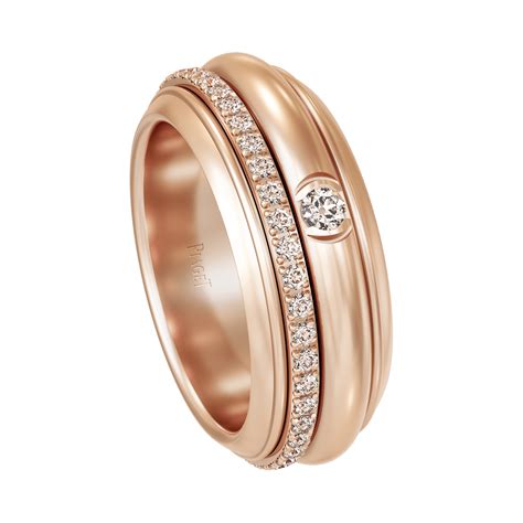 Piaget Rose Gold Diamond Ring G34p8a00