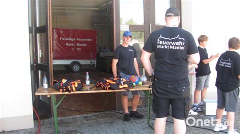 Ferienspa Bei Der Feuerwehr Mantel Onetz