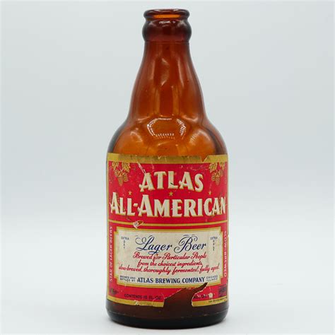 Lot Detail Atlas All American Steinie Beer Bottle Chicago