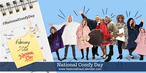 MEDIA ALERT | NEW DAY PROCLAMATION | NATIONAL COMFY DAY - February 20 ...